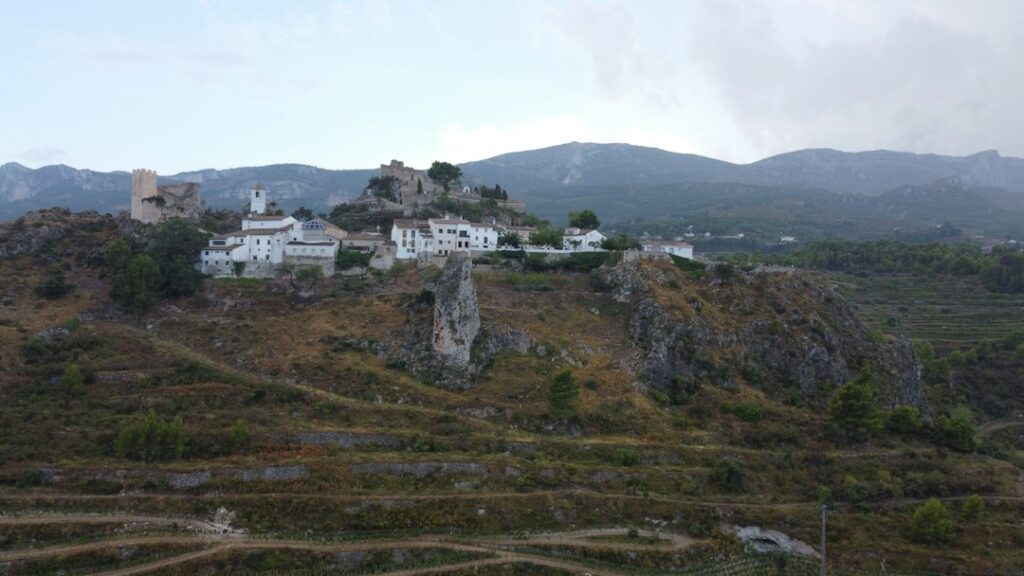 Vista de El Castell de Guadalest durante una excursión desde Benidorm